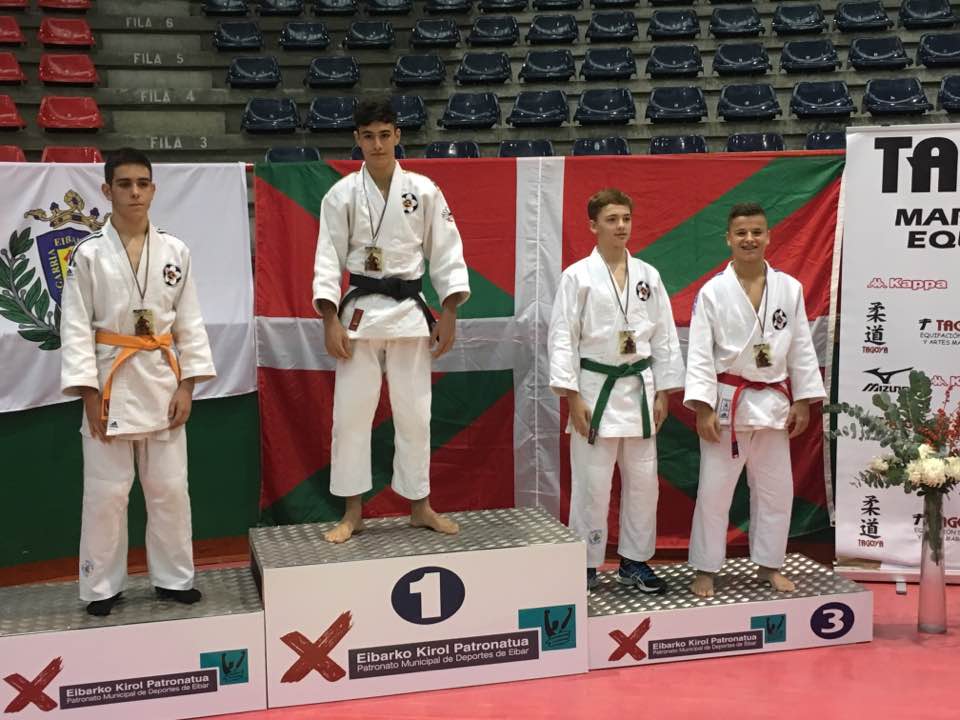 Bronce para Joel en la Copa de Espa&ntilde;a de Jiu-Jitsu de Eibar 05-11-16